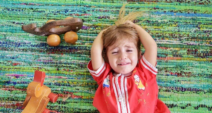 How to deal with 2 year old tantrums?